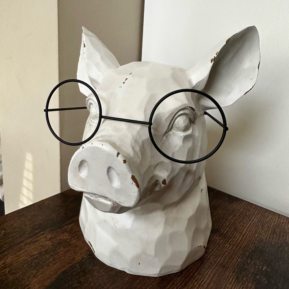 🇺🇸 Hobby Lobby PIG head statue